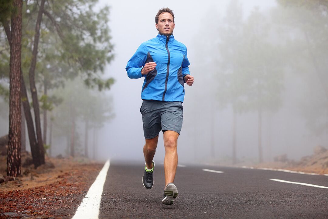 Losing weight and running